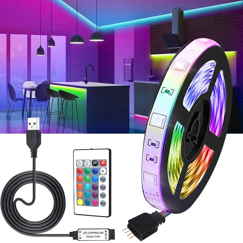 Bande LED RGB 5050 USB